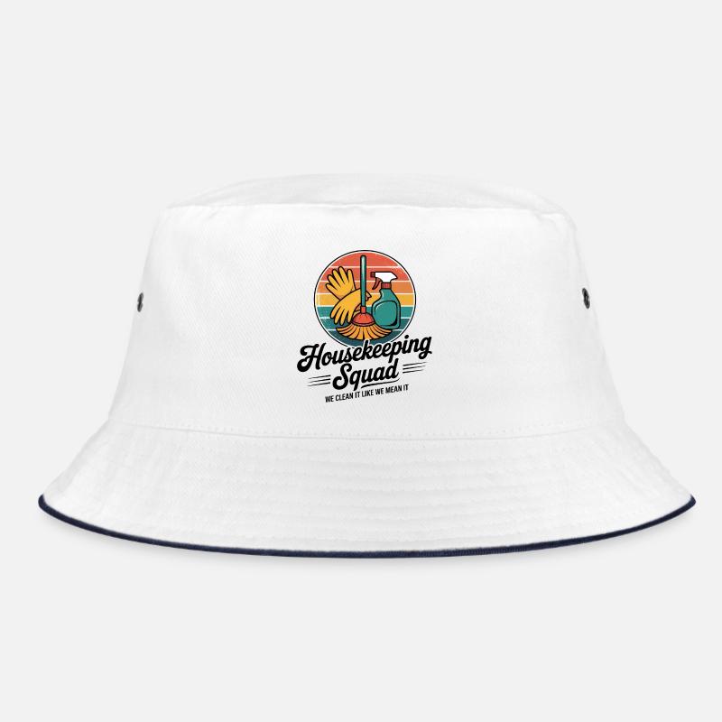 Lustiges Putzen Design Bucket Hat
