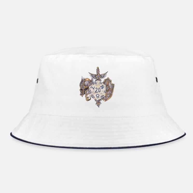 Rollenspiel Tabletop D20 Würfel Geschenk Paladin Bucket Hat