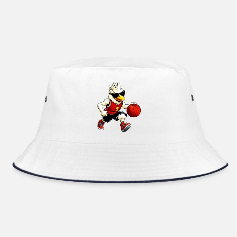 Basketball Chicken Bucket Hat