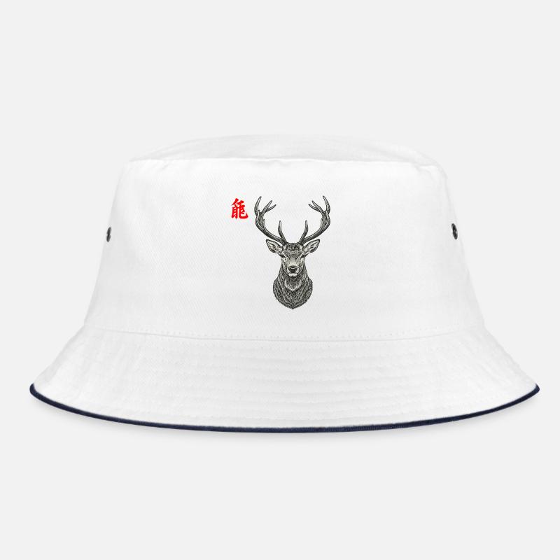 Deer Asian Bucket Hat