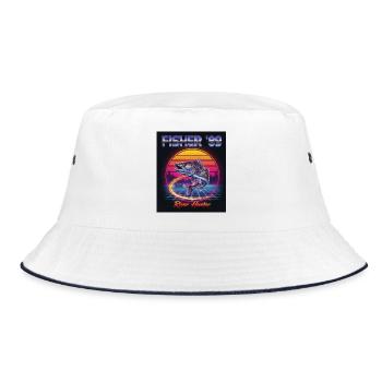 River Hunter - Bucket Hat - white/navy - Front