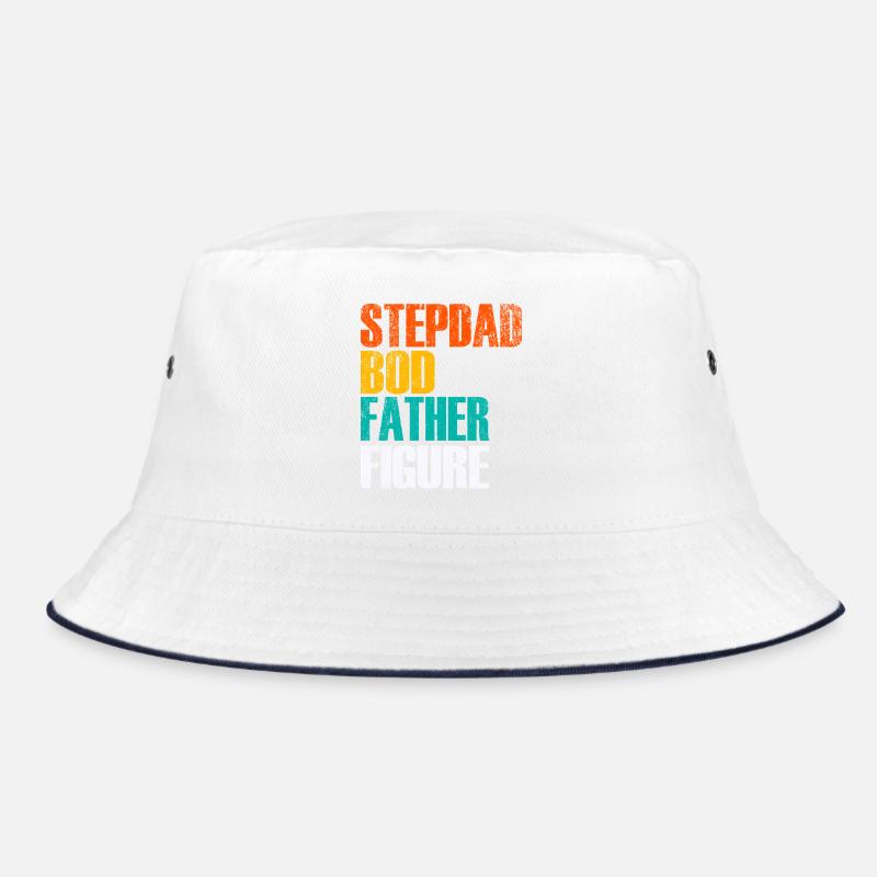 Stepdad Bod Father Figure Gradient Bucket Hat