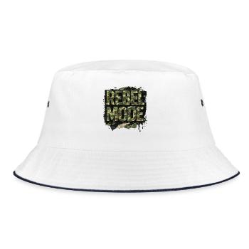 Déclaration de rue sur le camouflage de mode rebelle - Bob - blanc/marine - Devant