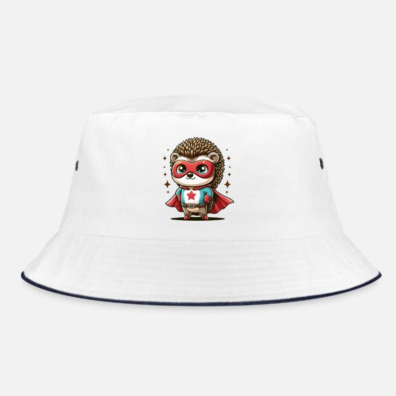 Hedgehog Hero Cape Bucket Hat
