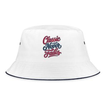 Classic Never Fades - Classic Never Fades - Bucket Hat - white/navy - Front