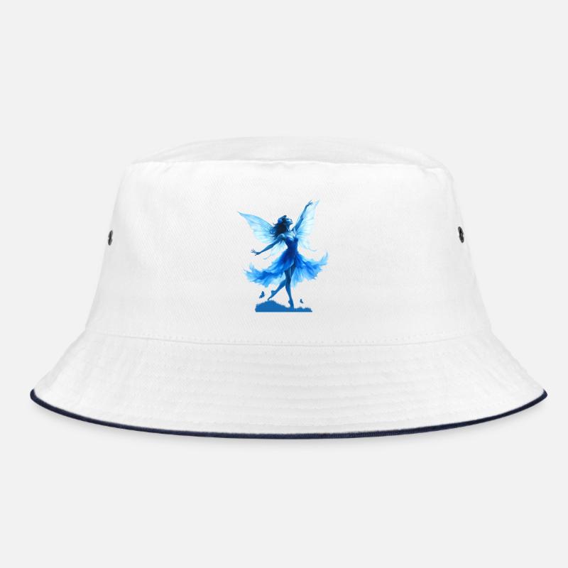 Blaue Fee in der Flucht Bucket Hat