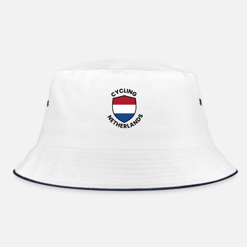 Dutch Bicycle Crest Bucket Hat