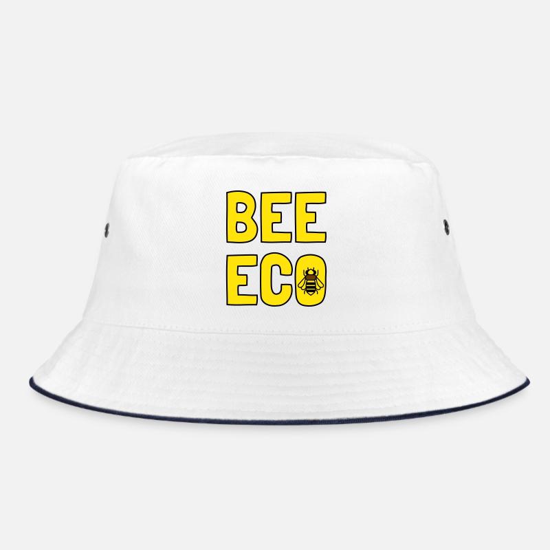 Bee Eco Bee Yellow Pollen Bucket Hat