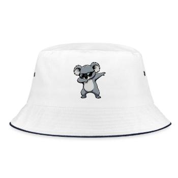 Taponage du koala - Bob - blanc/marine - Devant