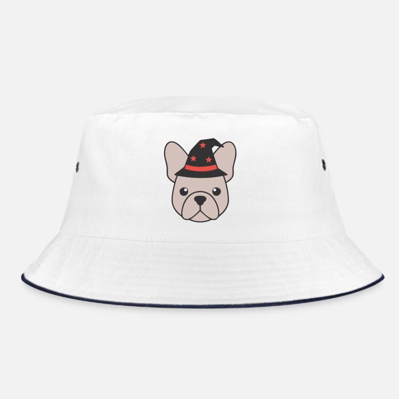 Frenchie Zauberer Hut Magie Bucket Hat