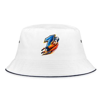 Maillot de gardien numéro 1 Gardien Football - Bob - blanc/marine - Devant
