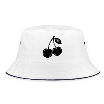 Cherry Pair Silhouette - Bob - blanc/marine - Devant