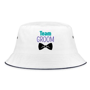 TeamGroom - Bob - blanc/marine - Devant