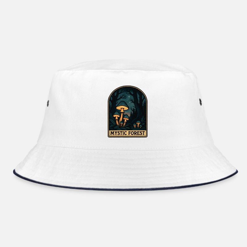 Mystic Forest Mushroom Magic Bucket Hat