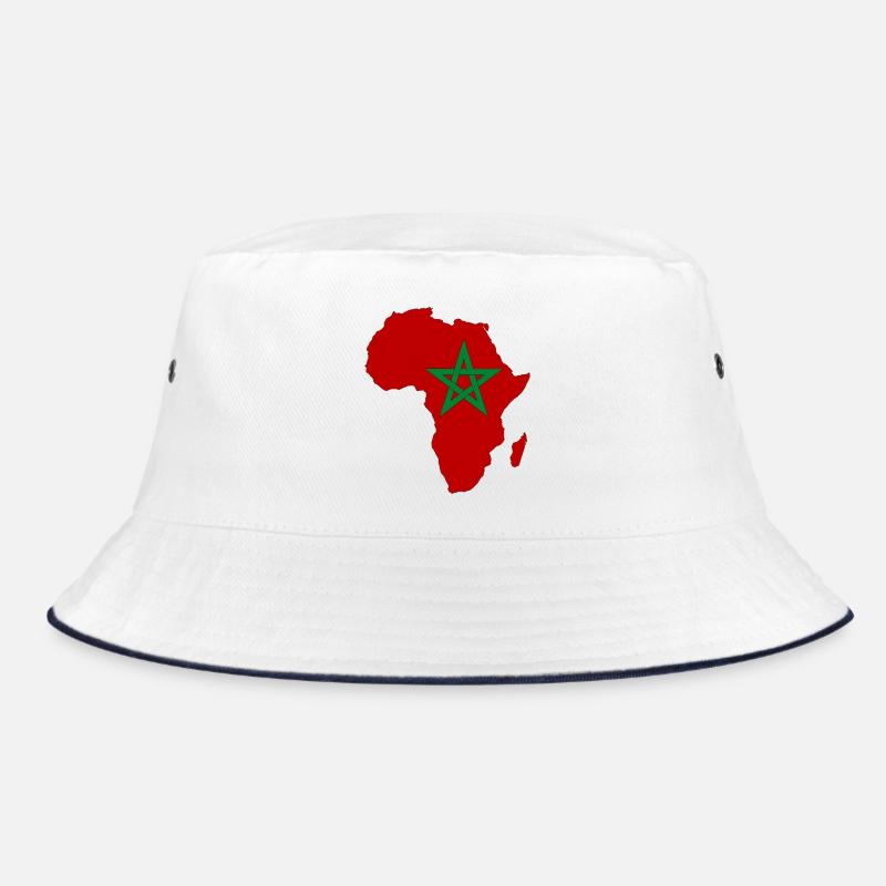 Morocco Flag Africa Bucket Hat