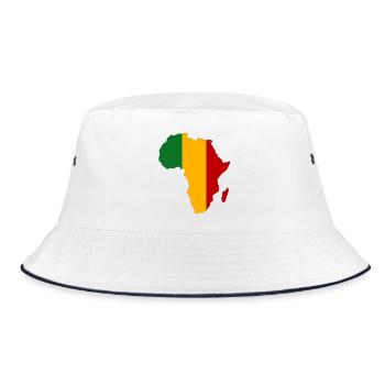 Mali Drapeau Afrique - Bob - blanc/marine - Devant