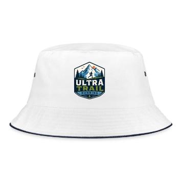 Ultra Trail Running - Bob - blanc/marine - Devant