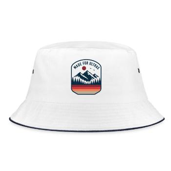 Montagnes - Conçu pour les ultras - Bob - blanc/marine - Devant