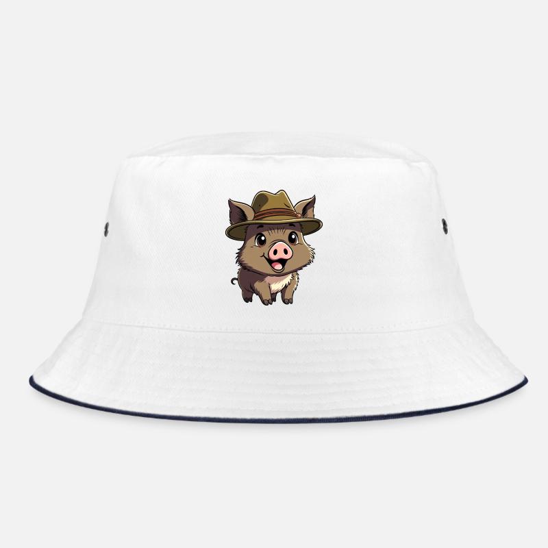 Wildschwein mit Hut Bucket Hat