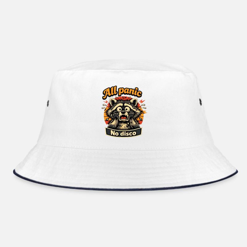 All panic No disco Waschbär Bucket Hat