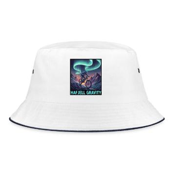 Cyberpunk Hafjell Gravity Mountain Biker - Bob - blanc/marine - Devant