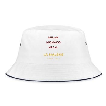 La Malène Lozère - Miami - Monaco - Milan - Bob - blanc/marine - Devant