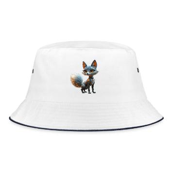 Cyber Renard Bleu - Bob - blanc/marine - Devant