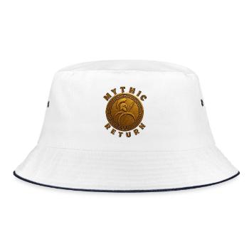 Spartan Warrior Mythic Return. - Bucket Hat - white/navy - Front