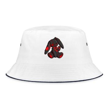 Ursa (Bella Donna‘s wicked world) - Bucket Hat - Weiß/Navy - Vorne