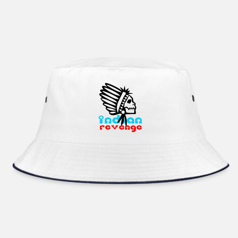 Indian Skull Revenge Bucket Hat