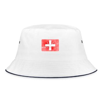 Drapeau suisse Suisse Faune sauvage - Bob - blanc/marine - Devant
