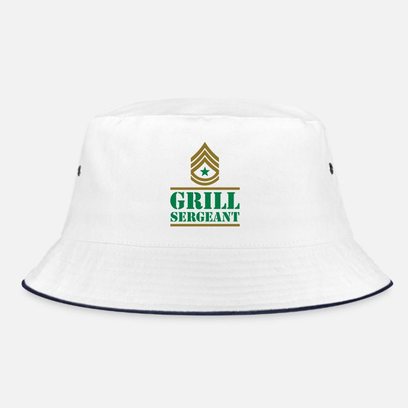 grillen grill sergeant Bucket Hat