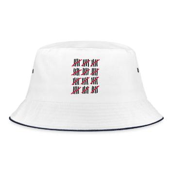 Birthday 60 years - Bucket Hat - white/navy - Front