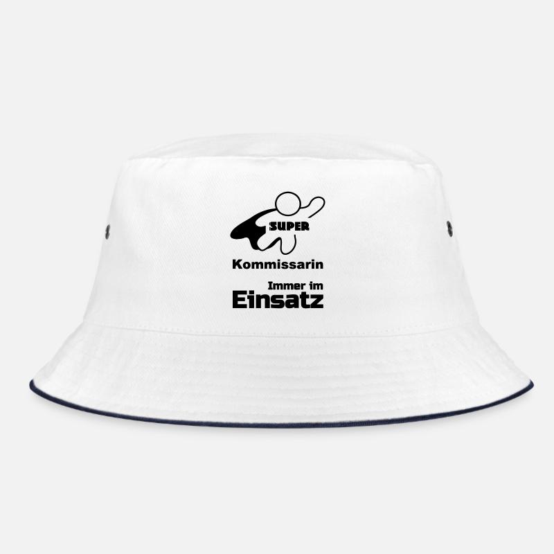 Super Kommissarin Geschenk Bucket Hat