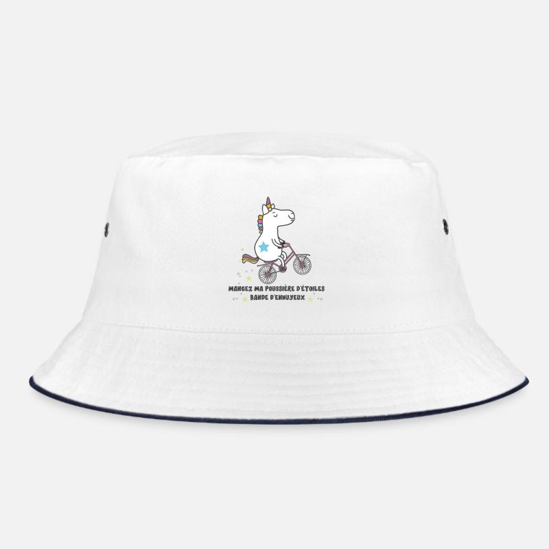 french unicorn Bucket Hat