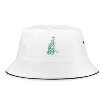 Arbre de Noël - Bob - blanc/marine - Devant
