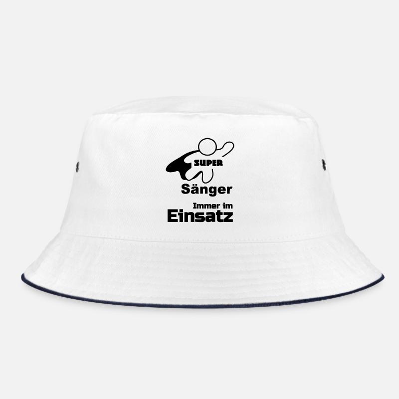 Super Sänger, Musik,Berufe, Sprüche, Geschenk Bucket Hat