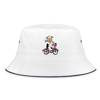 Chemise à thème animaux enfants chemise Cartoon animaux cadeau - Bob - blanc/marine - Devant
