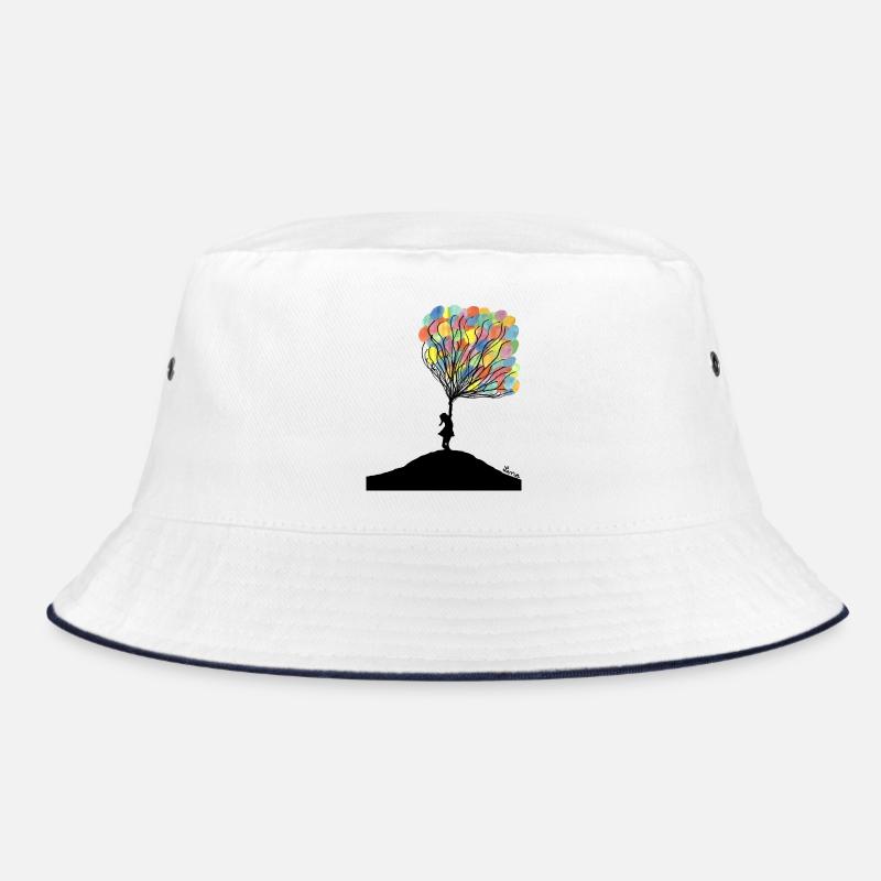 Luftballons, Ballons by Le&Je Bucket Hat