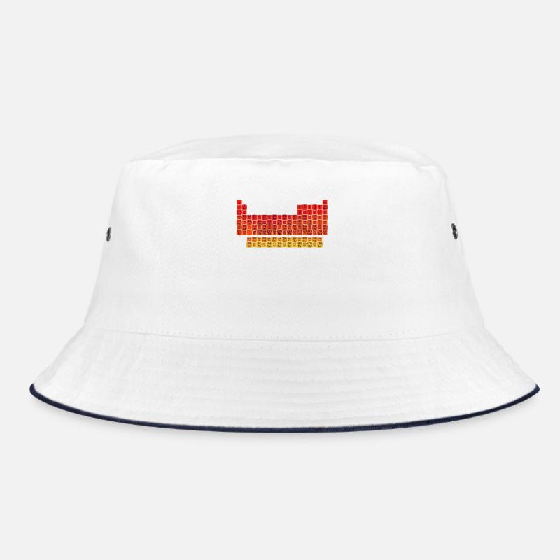 Periodic table chemistry elements Bucket Hat