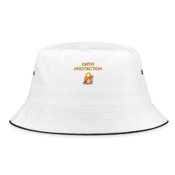 Data integrity - Bucket Hat - white/navy - Front