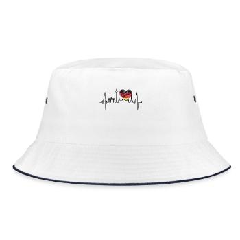 Berlin coup de cœur Berlin Skyline cadeau fan - Bob - blanc/marine - Devant