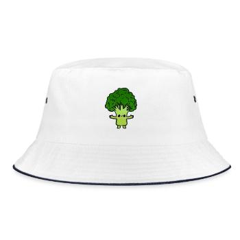 Brocoli sucré - Bob - blanc/marine - Devant