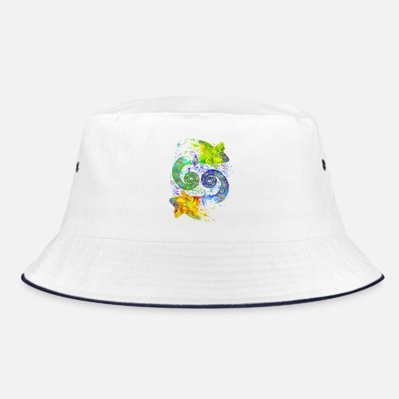 Caméléon Yin-Yang coloré – Harmonie Bob