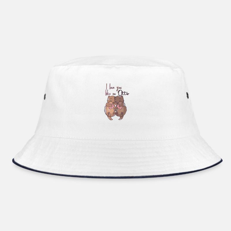Design mignon de loutre pour la Saint-Valentin Bob