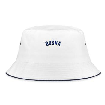 Bosnia - Bucket Hat - white/navy - Front