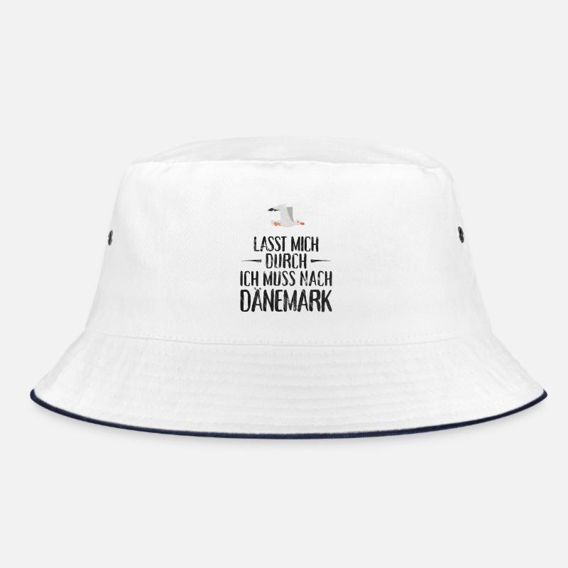 Lasst mich durch ich muss nach Dänemark Möwe Bucket Hat