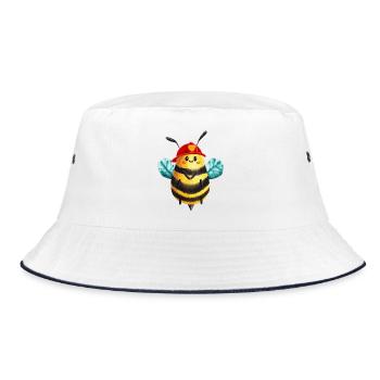 Chef des pompiers Bee : Héros des pompiers - Bob - blanc/marine - Devant