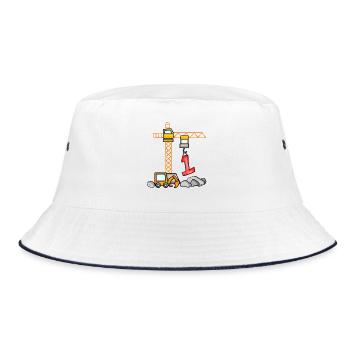 Pelle t-shirt 1 anniversaire 1 ans de garçon t-shirt - Bob - blanc/marine - Devant