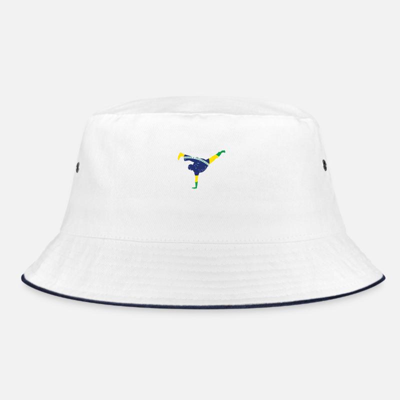 Capoeira Acrobatics Martial Dance Acrobatics Bucket Hat